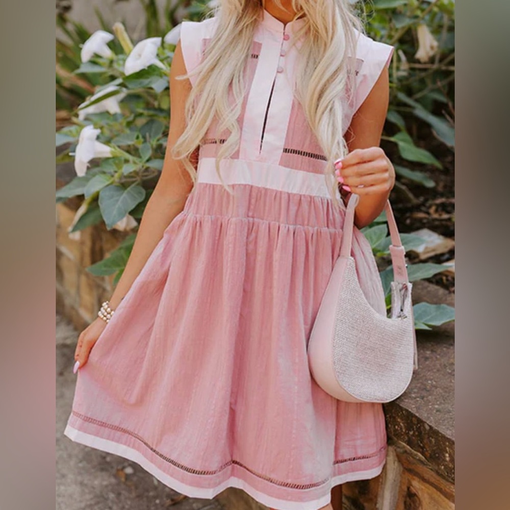 ANNIEWEAR Woven Mini Dress